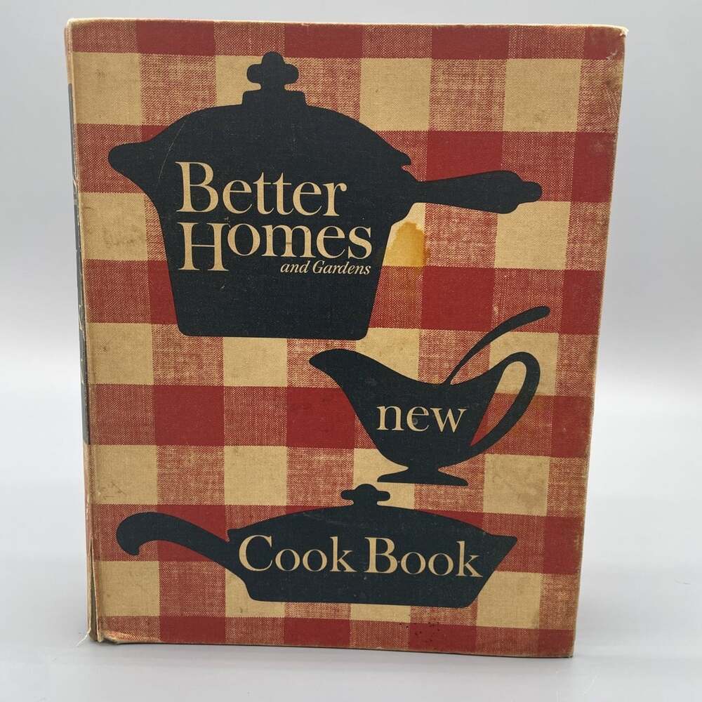 Better Homes & Gardens New Cook book Vintage 1953, 1962? “as-is” 3rd Printing